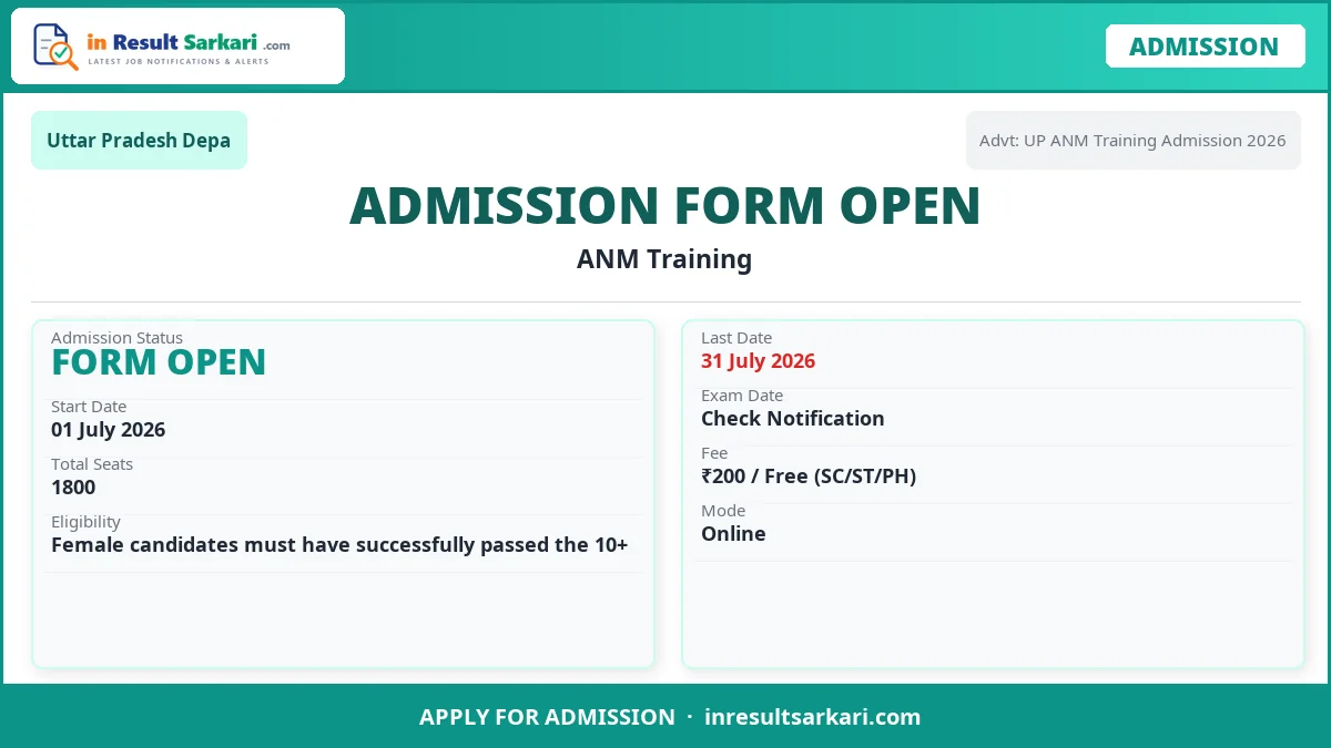Up Dgmhup Anm Training Online Registration 2026 Up dgmhup anm training online registration 2026 - inresultsarkari. Com