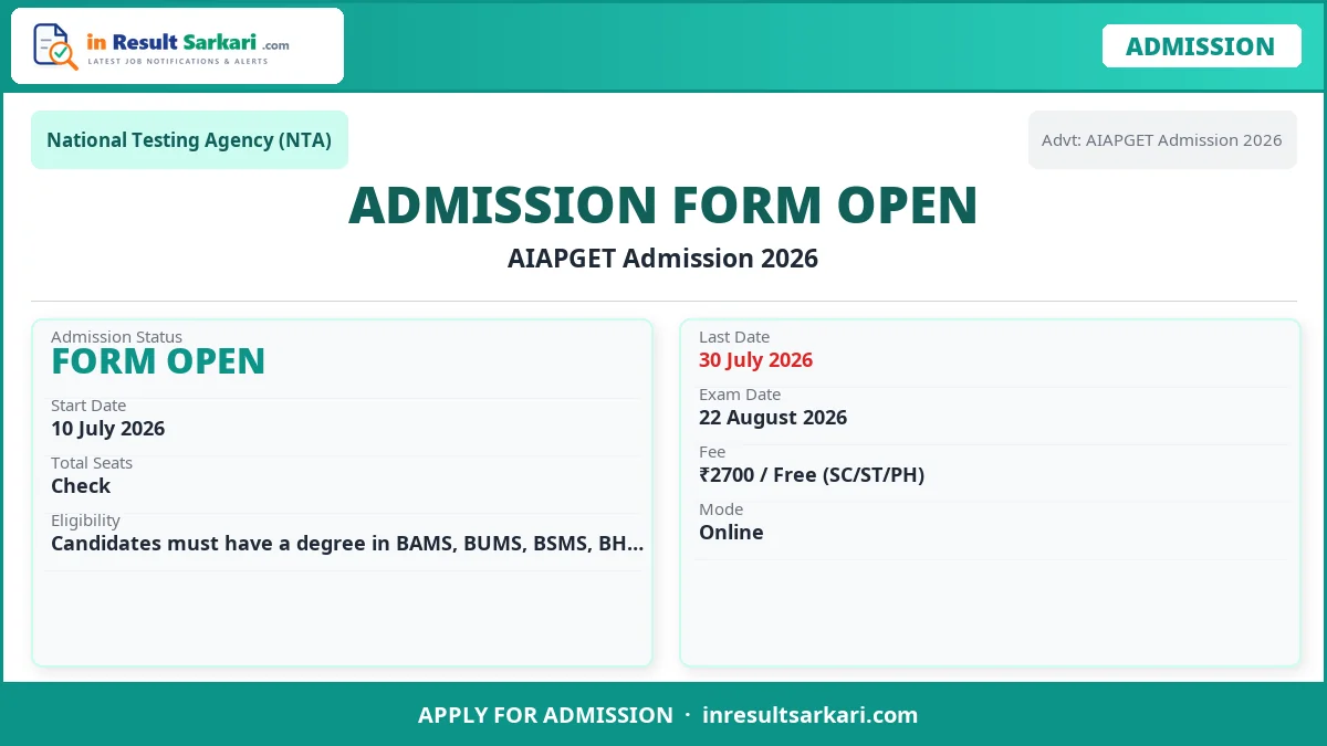 Nta Aiapget Exam City Details 2026 Nta aiapget exam city details 2026 - inresultsarkari. Com